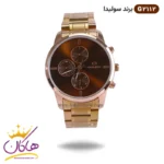 ساعت مچی مردانه سولیدا فلزی رزگلد کد 2112 G