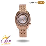 ساعت مچی زنانه سولیدا رز گلد صفحه نقره ای کد Solida L 1134