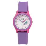 ساعت مچی دخترانه کیو اند کیو مدل Q&Q) VS59J003Y)