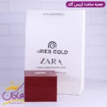 ساعت عقربه ای آریس گلد زنانه فلزی قهوه ای کرنوگراف 3003AG/2 - Image 4