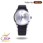 ساعت ست سولیدا بند چرمی مشکی مدل 1128 - Image 7