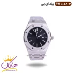 ساعت ای پی مردانه فلزی صفحه مشکی fw0058/3