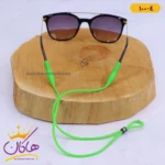 بند عینک سیلیکونی سبز | کد 4-100