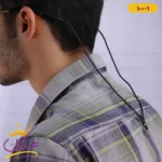 بند عینک سیلیکونی مشکی | کد 1-100 - Image 4