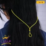 بند عینک سیلیکونی زرد | کد 9-100 - Image 3