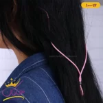 بند عینک سیلیکونی صورتی | کد 12-100 - Image 3