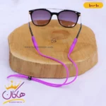 بند عینک سیلیکونی بنفش | کد 10-100