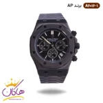 ساعت ای پی کرنو گراف مشکی مردانه | کد A 6016/1
