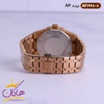 ساعت ای پی رزگلد صفحه مشکی مردانه | کد AF 1998/8 - Image 3