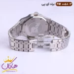 ساعت ای پی مردانه فلزی صفحه مشکی fw0058/3 - Image 3