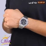 ساعت ای پی مردانه فلزی صفحه مشکی کرنوگراف 2122/3 - Image 4