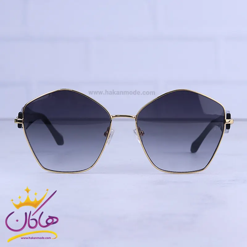 Ana-hickmann-sunglasses-code-AH3285.11.webp عینک آفتابی آنا هیکمن زنانه فریم چندضلعی AH 3285/1 - Image 1