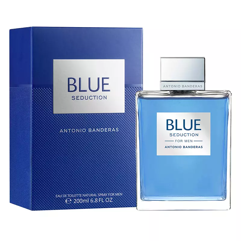 Antonio-Banderas-perfume-Blue-Seduction-for-men1.webp عطر آنتونیو باندراس بلو سداکشن مردانه ادوتویلت 200 میل - Image 1