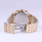 ساعت عقربه ای آریس گلد زنانه فلزی طلایی کرنوگراف G 2940/2 - Image 3
