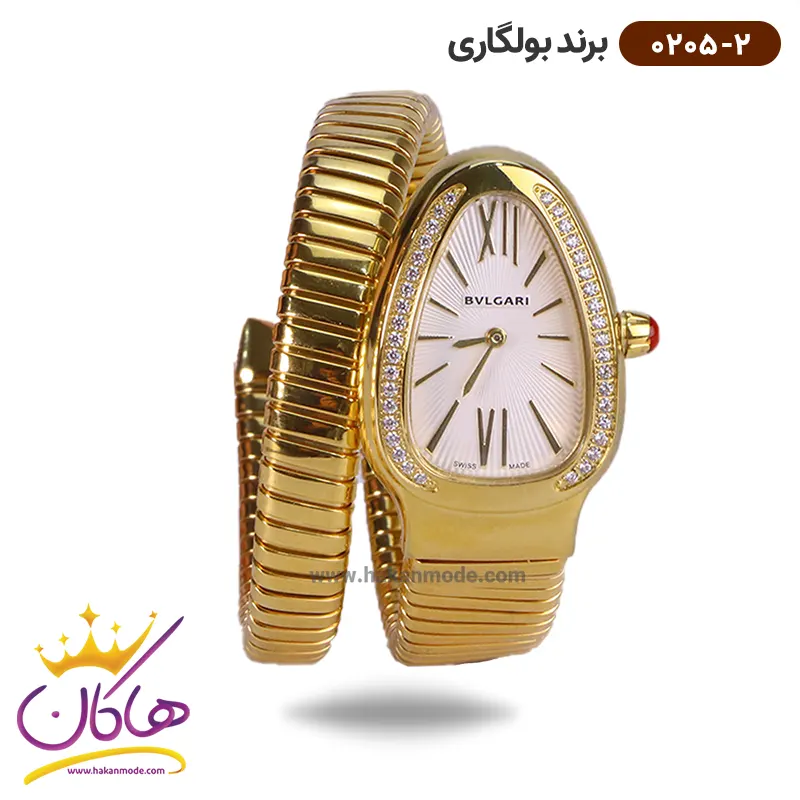 BVLGARI-watch-code-0205.2-1.webp ساعت بولگاری زنانه فلزی ماری 0205/2 - Image 1