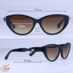 عینک آفتابی بالنسیاگا زنانه فریم گربه ای BB 0209SA/2 - Image 2