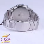 ساعت عقربه ای بیگوتی مردانه فلزی نقره ای صفحه سورمه ای BG.1.10561/3 همراه با جاکارتی - Image 4
