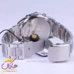 ساعت عقربه ای بیگوتی مردانه فلزی نقره ای صفحه سورمه ای BG.1.10561/3 همراه با جاکارتی - Image 3