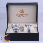 ساعت مچی ست بیگوتی استیل نقره ای صفحه سفید BG.1.10640-1 - Image 10