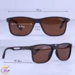عینک آفتابی باس مردانه فریم قهوه ای پلاریزه P3301/3 - Image 2