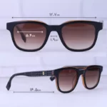 عینک آفتابی باربری زنانه فریم مستطیل استیت BE 4382/3 - Image 2