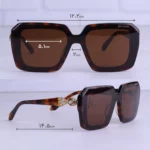 عینک آفتابی بولگاری زنانه فریم مربع هاوانا استیت BV 1806/3 - Image 2