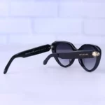 عینک آفتابی بولگاری زنانه فریم گربه ای مشکی استیت BV50003/3 - Image 3