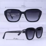 عینک آفتابی بولگاری زنانه فریم مشکی استیت BV 50052/2 - Image 2