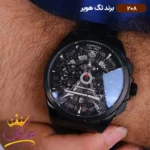 ساعت تگ هویر مردانه بند فلزی مشکی 208 - Image 2