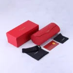 عینک آفتابی مردانه کارتیر فلزی فریم لس 1182/2 - Image 5