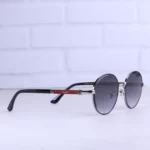 عدسی عینک آفتابی کارتیر فریم گرد نقره ای 78002/2
