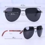 عینک آفتابی مردانه کارتیر فریم خلبانی CT 0377S/2 - Image 2