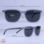 عینک آفتابی کارتیر مردانه فریم مستطیل طوسی پلاریزه P3302/4 - Image 2