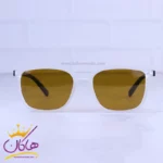 عینک آفتابی کارتیر مردانه فریم سفید پلاریزه P3302/5