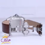 ساعت کارتیر سانتوس مردانه بند چرم قهوه ای قاب مربع 2878/3 - Image 2