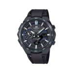 ساعت کاسیو ادیفایس مردانه رابر مشکی دو زمانه ECB-2200PB-1ADF