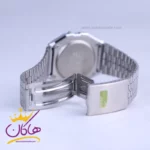 ساعت مچی کاسیو زنانه فلزی نقره ای دیجیتالی A159W-N1DF - Image 2