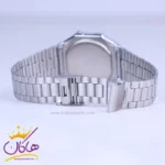 ساعت مچی کاسیو مردانه فلزی نقره ای دیجیتالی A168WA-5AYDF - Image 2