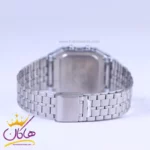 ساعت مچی کاسیو مردانه فلزی نقره ای دیجیتالی A500WA-1DF - Image 2