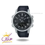 ساعت کاسیو مردانه بند رابر دو زمانه AMW-880-1AVDF