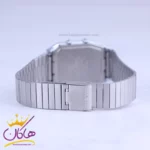 ساعت مچی کاسیو مردانه فلزی نقره ای دو زمانه AQ-800E-3ADF - Image 3