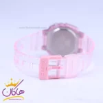 ساعت مچی کاسیو زنانه بند رابر صورتی دیجیتالی LA-20WHS-4ADF - Image 2