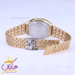 ساعت مچی کاسیو زنانه فلزی طلایی دیجیتالی LA680WGA-9BDF - Image 3