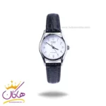 ساعت مچی کاسیو زنانه بند چرم صفحه سفید LTP-1094E-7BRDF