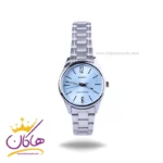 ساعت مچی کاسیو زنانه فلزی صفحه آبی LTP-V005D-2BUDF