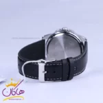 ساعت کاسیو مردانه بند چرم مشکی قاب نقره ای MTP-1314L-8AVDF - Image 2