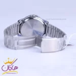 ساعت مچی کاسیو مردانه فلزی نقره ای صفحه سفید MTP-V004D-7CUDF - Image 3