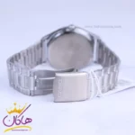 ساعت مچی کاسیو مردانه فلزی نقره ای صفحه مشکی MTP-V006D-1BUDF - Image 3