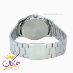 ساعت کاسیو مردانه فلزی نقره ای صفحه مشکی MTP-VD02D-1E - Image 2