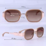 عینک آفتابی سلین زنانه فریم مربع کرم CL 40332F/1 - Image 2